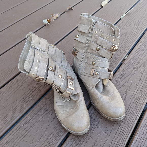 Bonnibel Buckle Boots - Picture 1 of 5